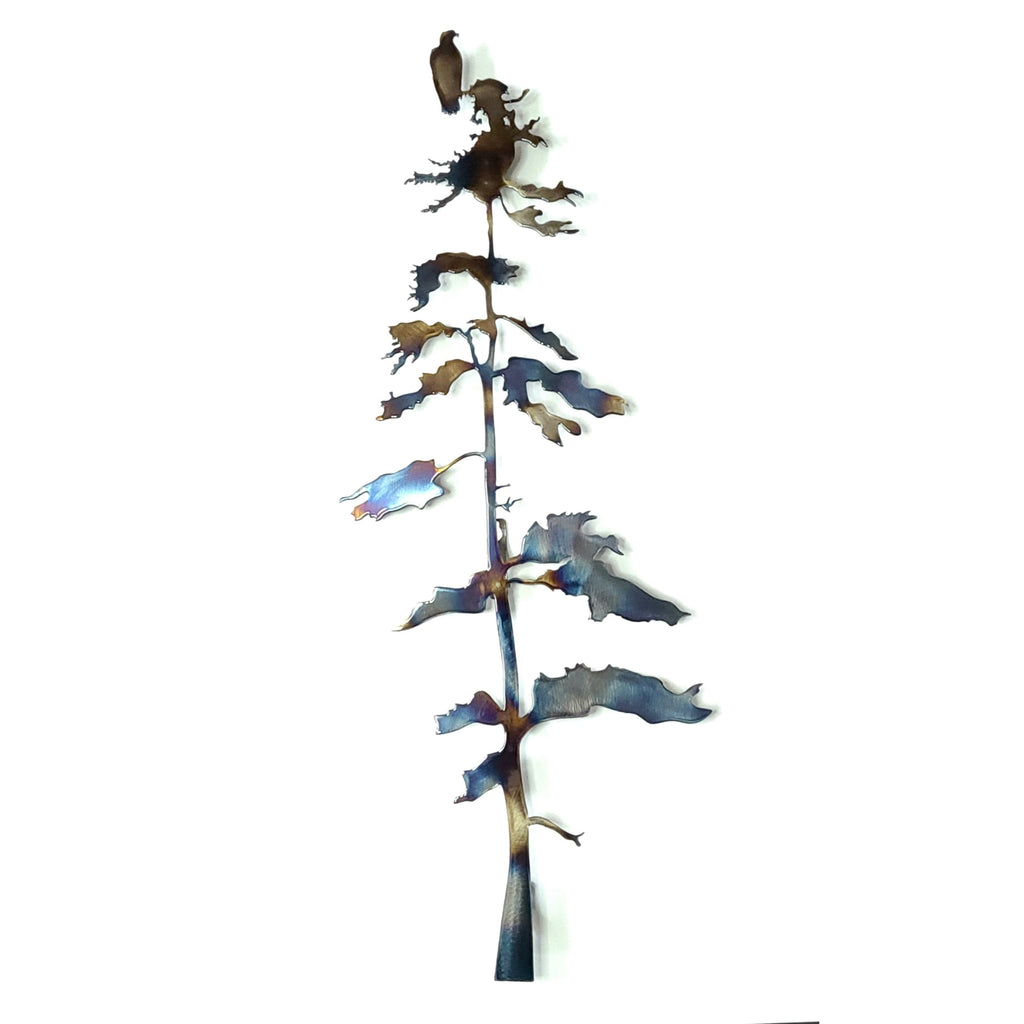 Sitka Tree with Eagle, Custom Finish