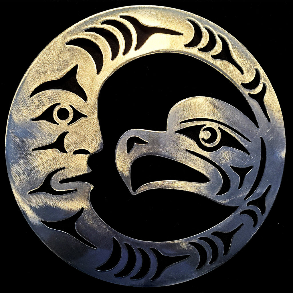 Moon with Eagle
