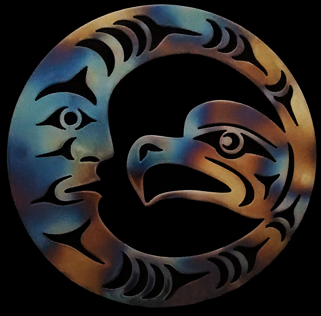 Moon With Eagle, Custom Finish